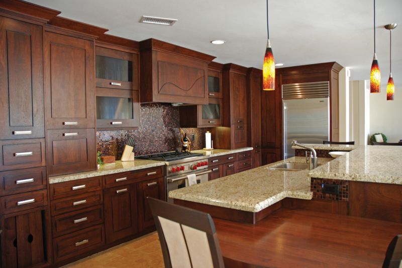 Luxury Kitchen with Custom Cabinets
